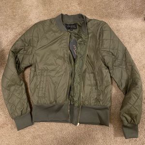 INSO Army Green Bomber Jacket